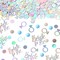 230PC Wedding Confetti | Bride-to-Be Ring Scatters | Iridescent Bachelorette Decor